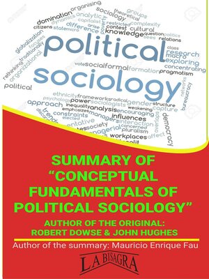 cover image of Summary of "Conceptual Fundamentals of Political Sociology" by Robert Dowse & John Hughes